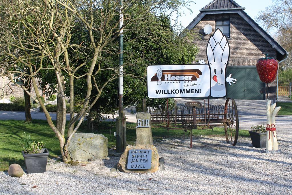 Heeser Spargelhof Ferienwohnung Landblick วีเซอ ห้อง รูปภาพ