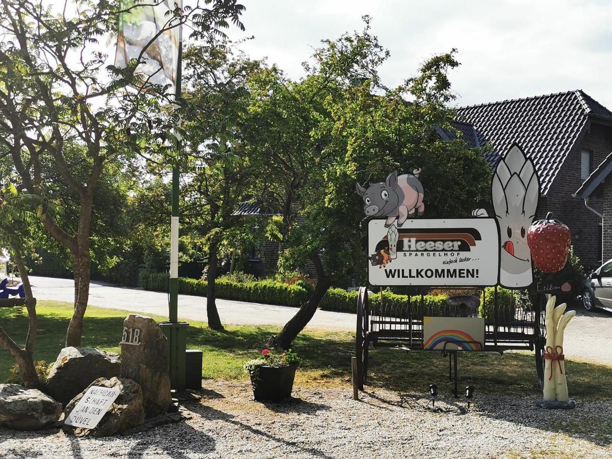 Heeser Spargelhof Ferienwohnung Landblick วีเซอ ภายนอก รูปภาพ